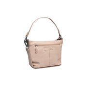 Zarita Full-Grain Leather Shoulder Bag نسائي in Classic 100% Full-Grain Leather - Full Exterior Front Profile View | Buy Online