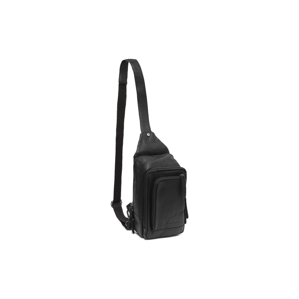 Leather Sling Bag Riga نسائي in Classic 100% Full-Grain Leather - Full Exterior Front Profile View | Buy Online