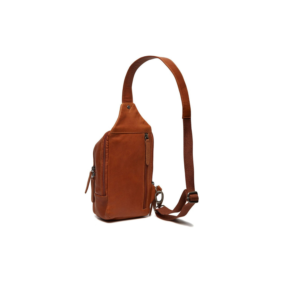 Cognac Leather Sling Bag Riga نسائي, detail view 5