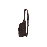 Brown Leather Sling Bag Turelle نسائي, detail view 6