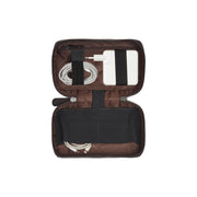 
Tailored Rib Cuffs & Hem Craftsmanship Construction Detail on Leather Tech-Organizer Ardan نسائي نسائي