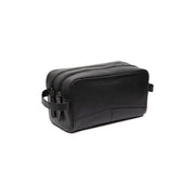 Stacey Full-Grain Leather Toiletry Bag نسائي in Classic 100% Full-Grain Leather - Front Profile View &amp; Tailored Silhouette | Buy Online
