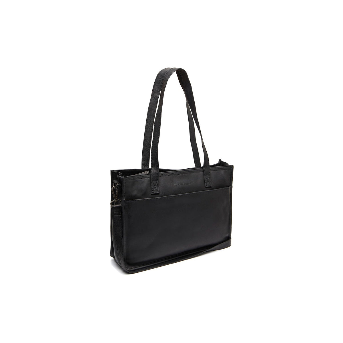 Adana جلد طبيعي فل جرين حقيبة تسوق جلدية in Classic 100% Full-Grain Leather - Full Exterior Front Profile View | Buy Online