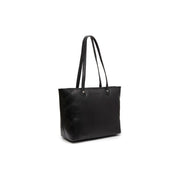 Astano Full-Grain Leather Tote Bag نسائي in Tan 100% Full-Grain Leather - Full Exterior Front Profile View | Buy Online