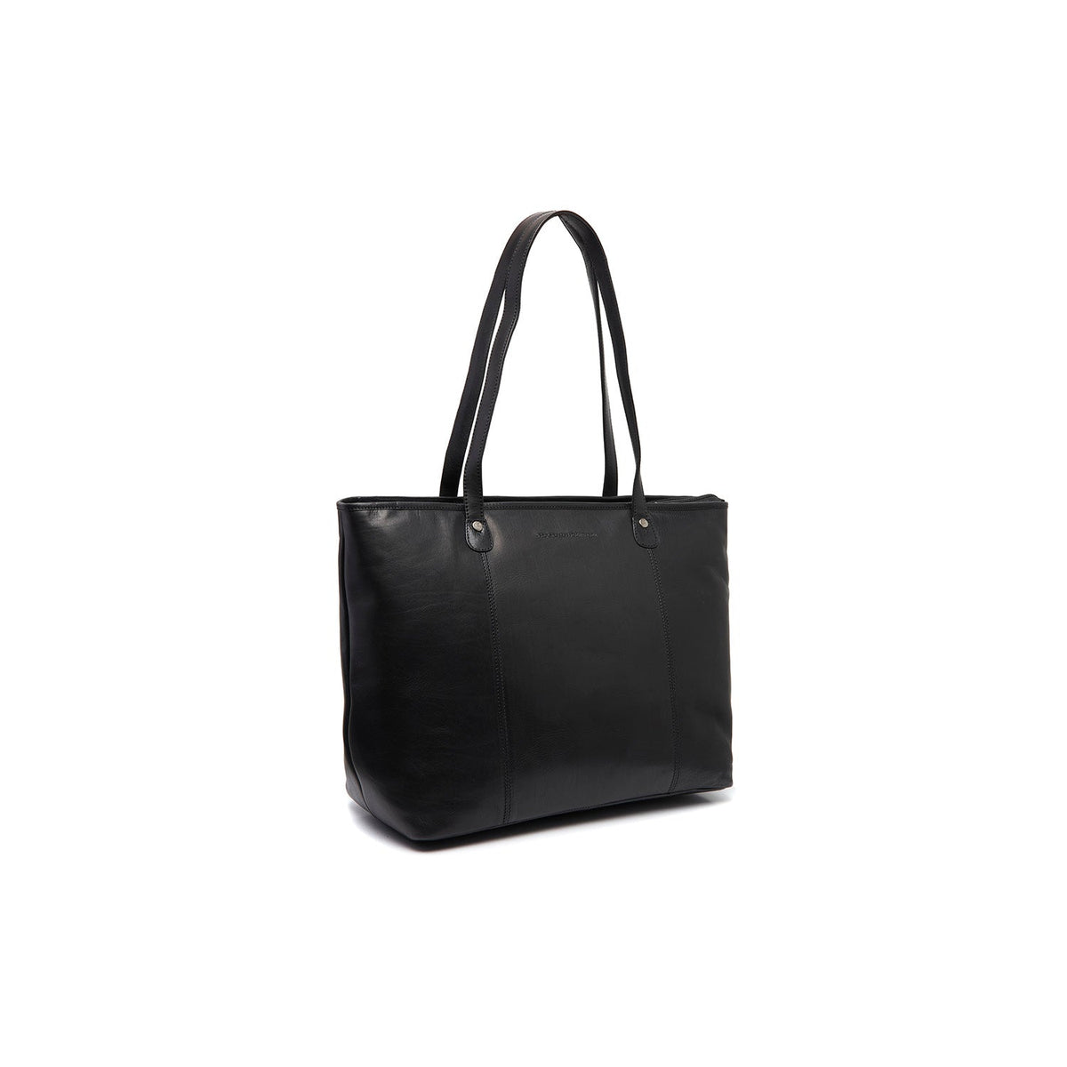Ferrera Full-Grain Leather Tote Bag نسائي in Classic 100% Full-Grain Leather - Full Exterior Front Profile View | Buy Online