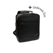 Jamaica Full-Grain Leather Travel Backpack نسائي in Classic 100% Full-Grain Leather - Full Exterior Front Profile View | Buy Online