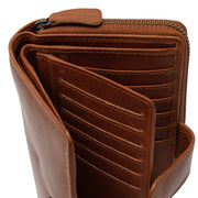 Charlotte Full-Grain Leather Wallet نسائي – alternate product view 3