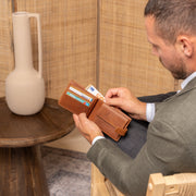 Curtis Full-Grain Leather Wallet رجالي – alternate product view 3