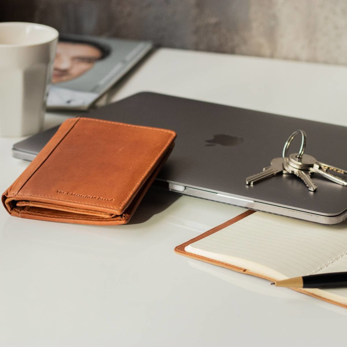Ethel Full-Grain Leather Wallet نسائي – alternate product view 2