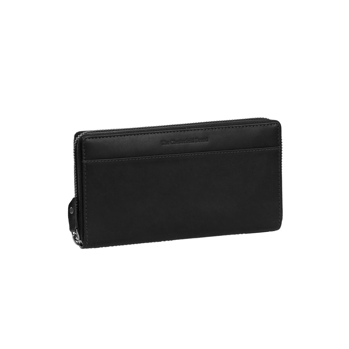 Halle Full-Grain Leather Wallet نسائي in Classic 100% Full-Grain Leather - Full Exterior Front Profile View | Buy Online