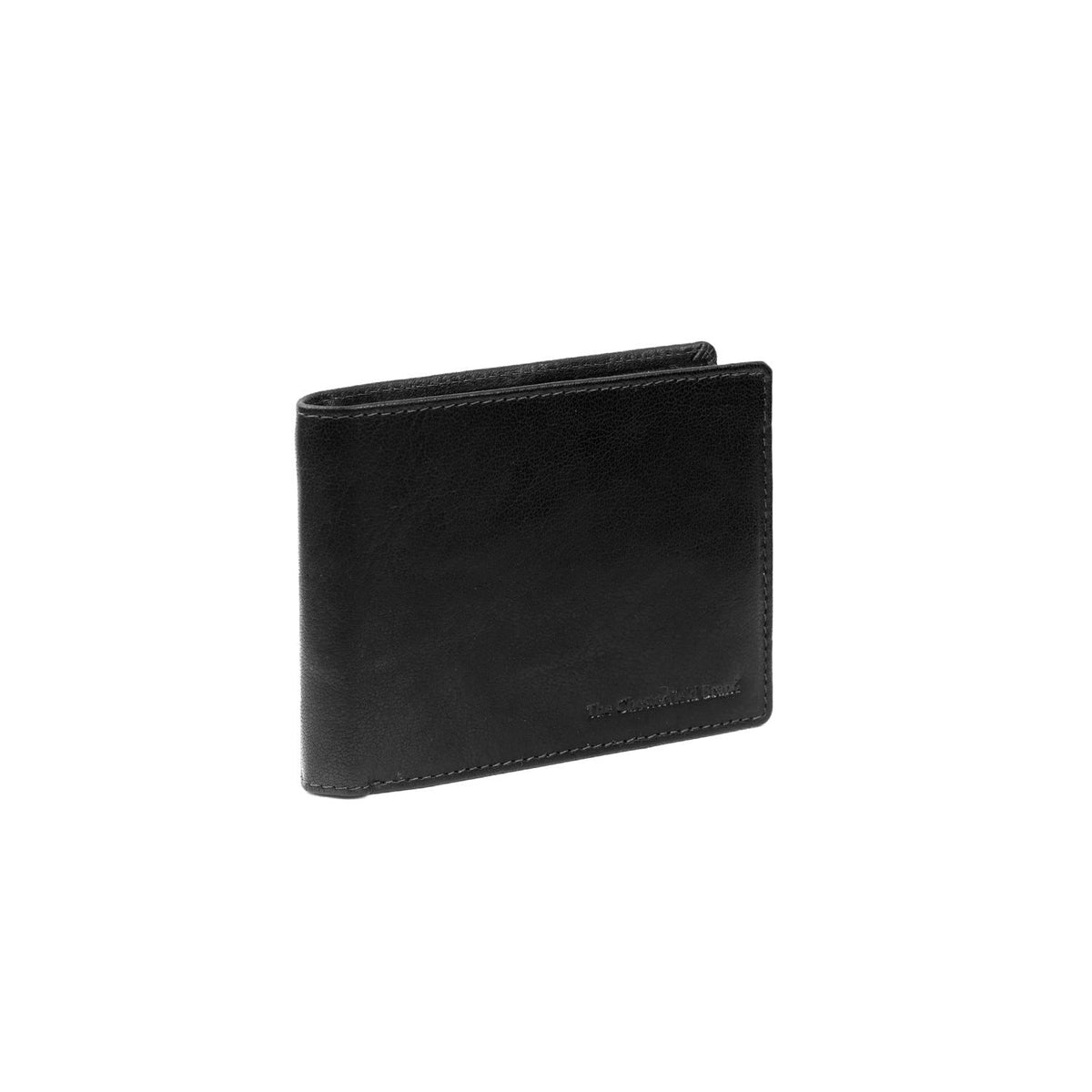 Harlem Full-Grain Leather Wallet رجالي in Classic 100% Full-Grain Leather - Full Exterior Front Profile View | Buy Online