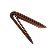 Cognac Leather Wallet Harlem, detail view 4