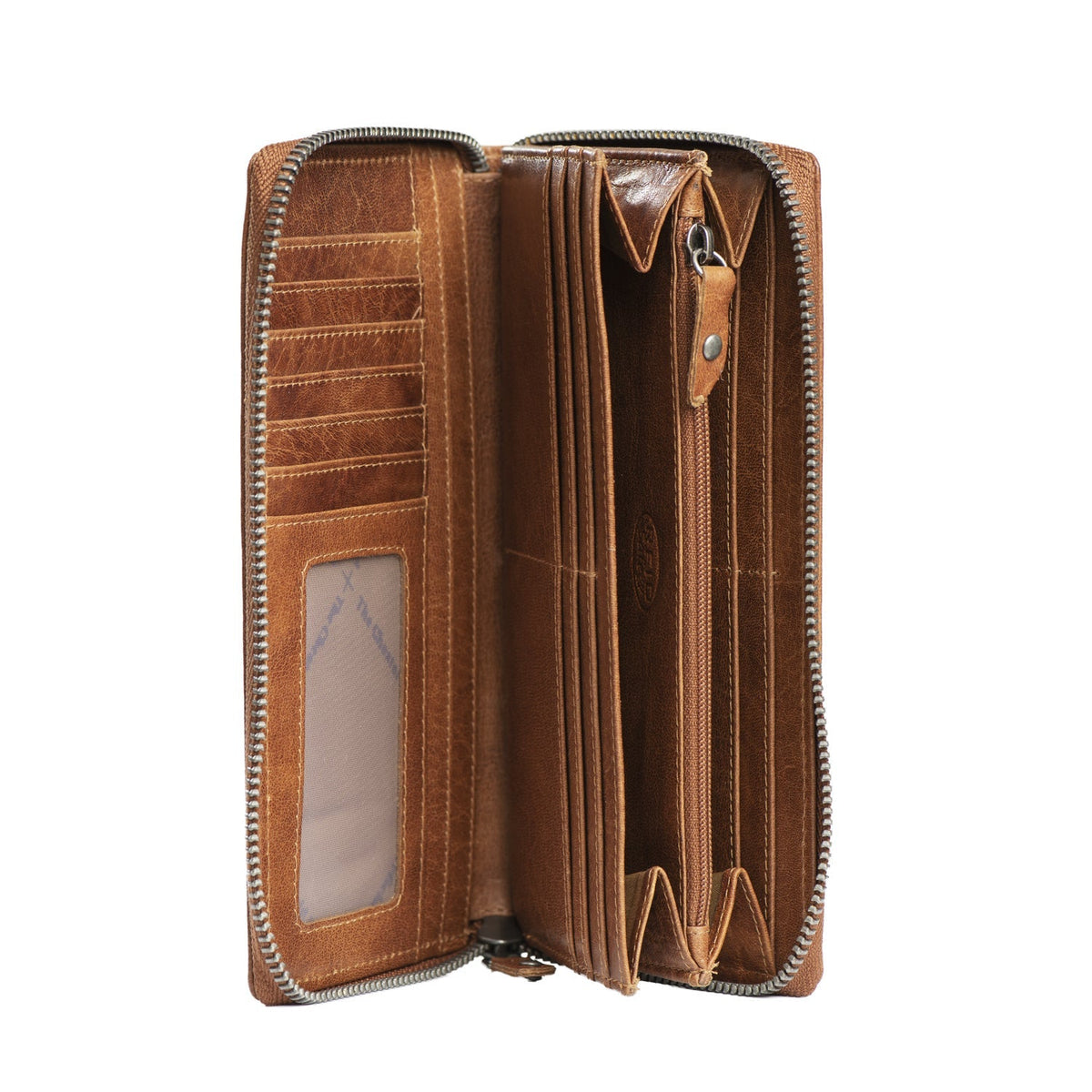 Havana Full-Grain Leather Wallet نسائي – alternate product view 3