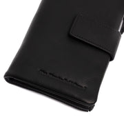 
Classic 100% Full-Grain leather Wallet - عرض خلفي يوضح أحزمة الجلد المقواة والخياطة المتقنة