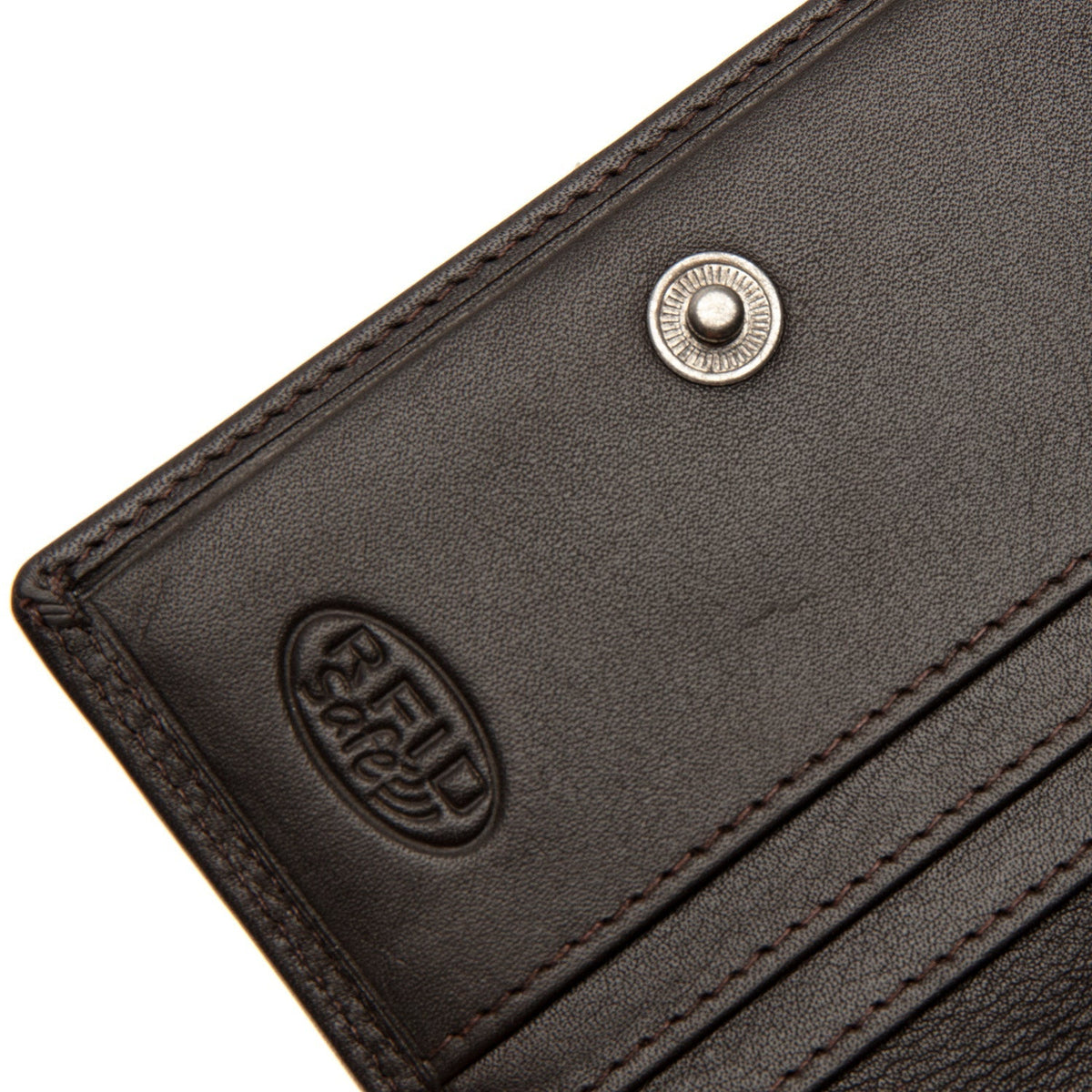 Brown Leather Wallet Lenwick, detail view 3