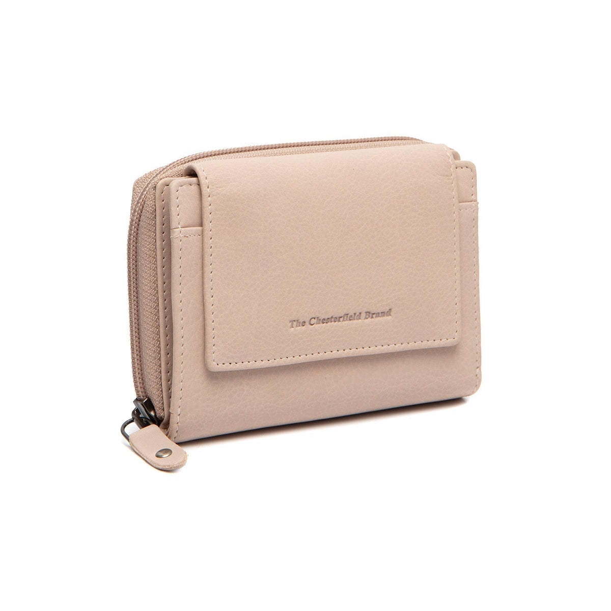 Orveta Full-Grain Leather Wallet نسائي in Classic 100% Full-Grain Leather - Full Exterior Front Profile View | Buy Online