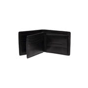Positano Full-Grain Leather Wallet رجالي - Structured Side Profile Showing Gusset Depth &amp; Expansion Capacity