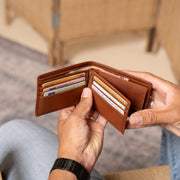 Ralph Full-Grain Leather Wallet رجالي – alternate product view 3
