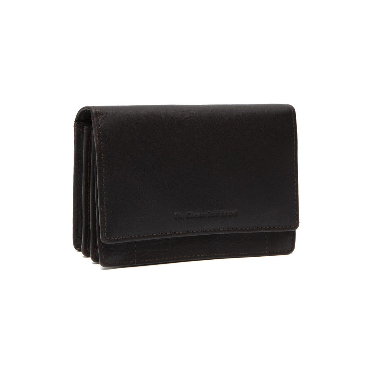 Salzburg Full-Grain Leather Wallet نسائي in Classic 100% Full-Grain Leather - Full Exterior Front Profile View | Buy Online