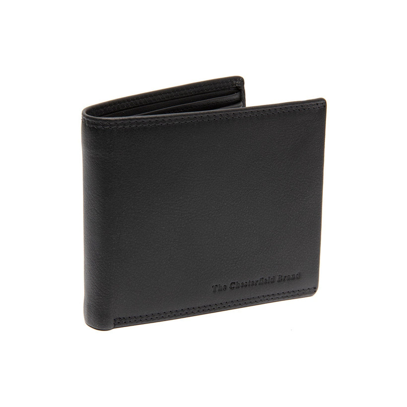 Stephens Full-Grain Leather Wallet in Classic 100% Full-Grain Leather - Full Exterior Front Profile View | Buy Online