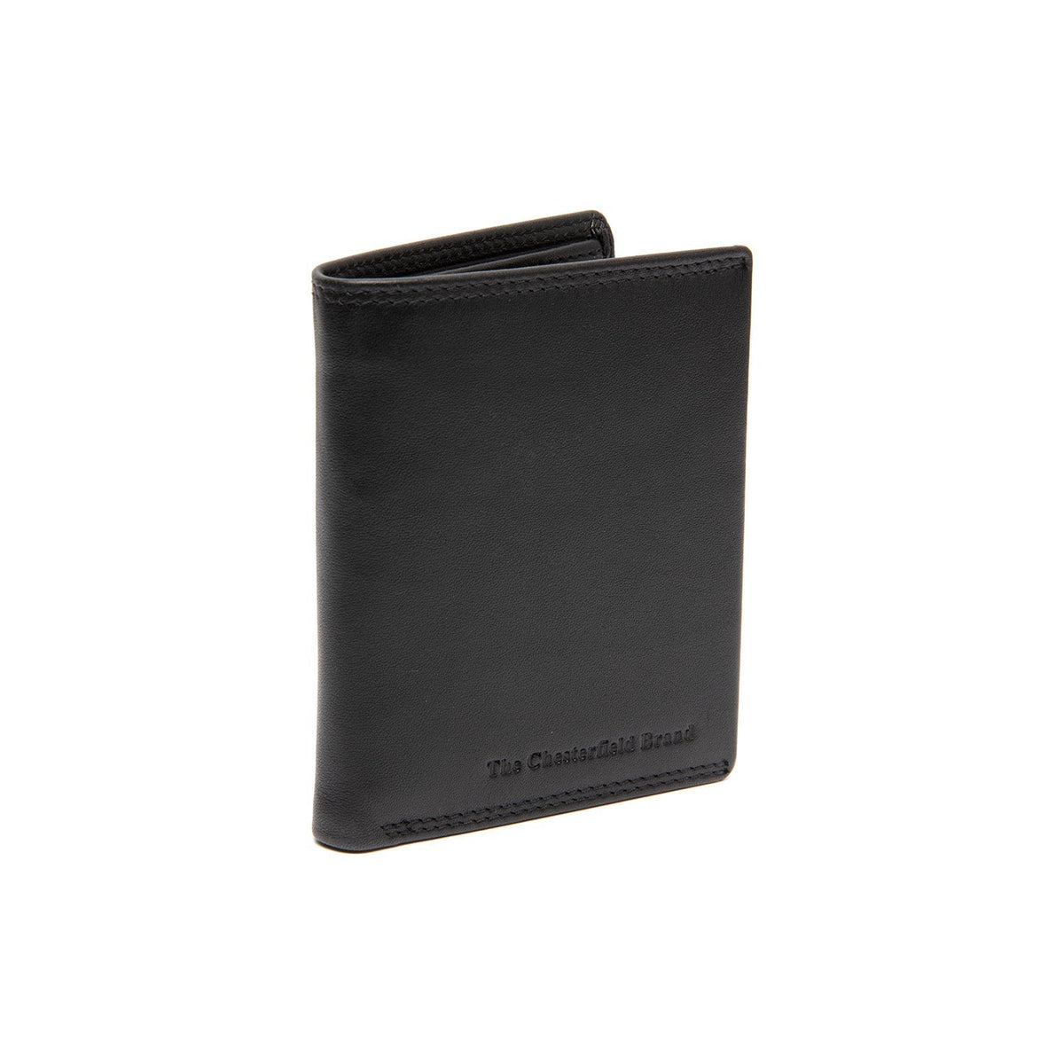 Vincent Full-Grain Leather Wallet رجالي in Classic 100% Full-Grain Leather - Full Exterior Front Profile View | Buy Online