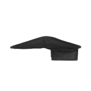 Walid Full-Grain Leather Wallet رجالي - Structured Side Profile Showing Gusset Depth &amp; Expansion Capacity
