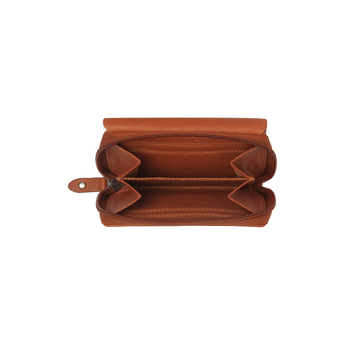 Zelan Full-Grain Leather Wallet نسائي – alternate product view 3