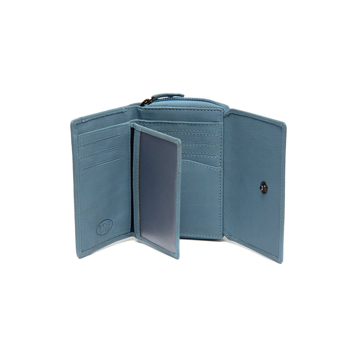 Zelan Full-Grain Leather Wallet نسائي – alternate product view 3
