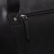 Reinforced Leather Base with Protective Metal Studs Detail