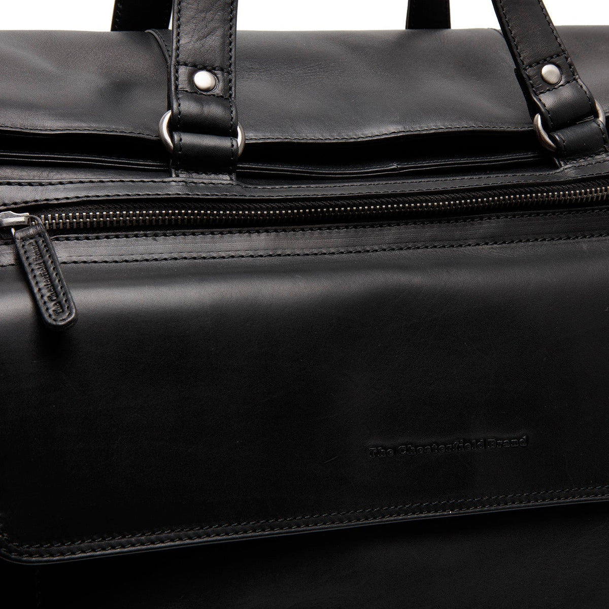 Interior View Showing Dedicated Padded Laptop Sleeve &amp; Multi-Compartment Organization