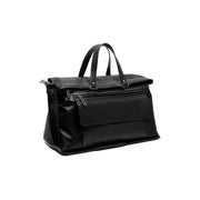 Lazio Full-Grain Leather Weekender Bag نسائي in Classic 100% Full-Grain Leather - Full Exterior Front Profile View | Buy Online