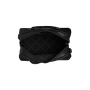 Solid Antique Brass Hardware &amp; Heavy-Duty Dual Zipper Detail on Liam Full-Grain Leather Weekender Bag نسائي