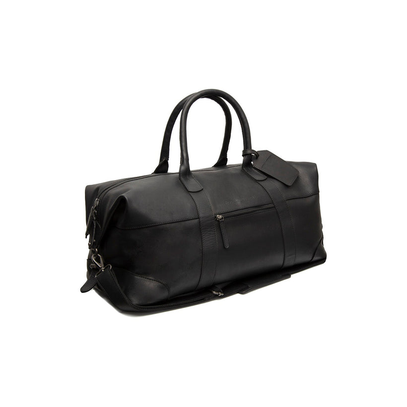 Portsmouth II Full-Grain Leather Weekender Bag in Classic 100% Full-Grain Leather - Full Exterior Front Profile View | Buy Online