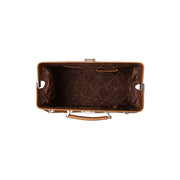 
Solid Antique Brass Hardware & Heavy-Duty Dual Zipper Detail on Texel حقيبة سفر جلدية عطلة نهاية الأسبوع