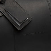 Reinforced Leather Base with Protective Metal Studs Detail
