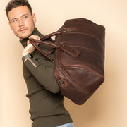 William Full-Grain Leather Weekender Bag نسائي – alternate product view 3