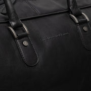 Reinforced Leather Base with Protective Metal Studs Detail