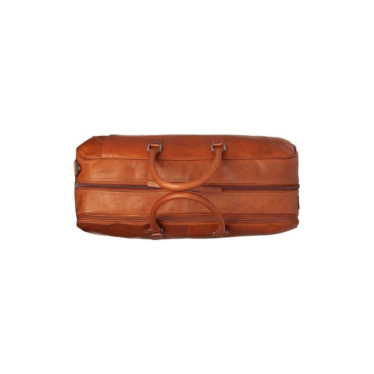 Cognac Leather Weekender Trolley Jayven نسائي, detail view 5