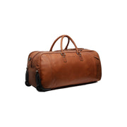 Cognac Leather Weekender Trolley Jayven نسائي, detail view 6