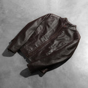 
Rumella جاكيت بايكر جلد طبيعي نسائي - Natural Daylight Drape