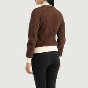 
Sasha A1 جاكيت بومبر جلد نسائي – alternate product view 5