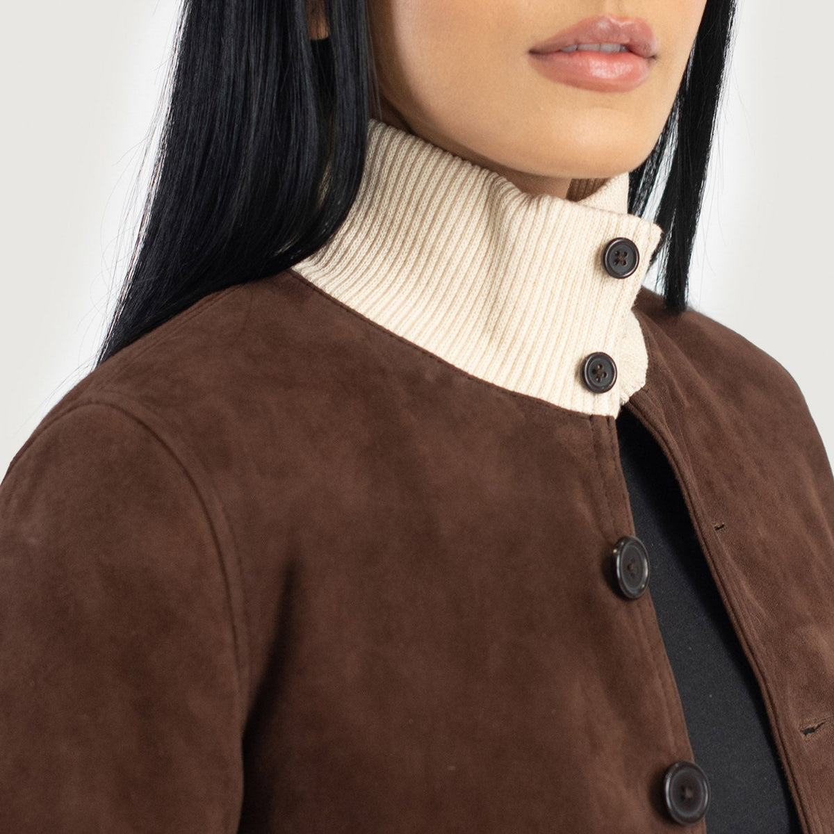 
Sasha A1 جاكيت بومبر جلد نسائي – alternate product view 6