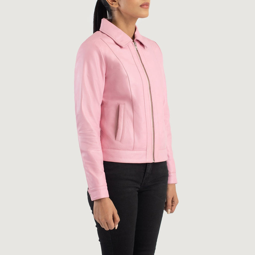 Vixen Classic Collar جاكيت جلد نسائي