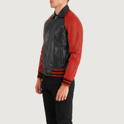Walton Varsity جاكيت جلد رجالي – alternate product view 2