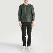 Willis Varsity جاكيت جلد رجالي – alternate product view 3