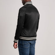 Authentic Satin Grain Texture &amp; Heavy-Duty Seam Stitching Detail