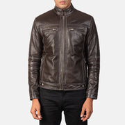 Youngster جاكيت بايكر جلد رجالي – alternate product view 4