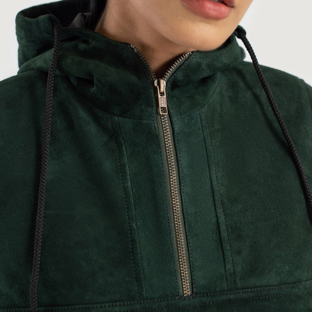 Zest Hooded Pullover جاكيت جلد نسائي – alternate product view 4
